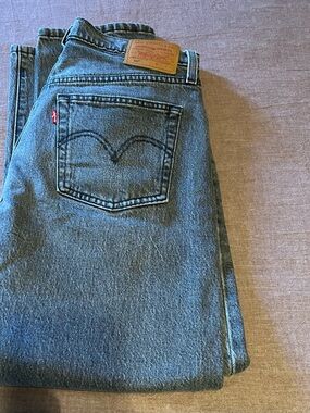 Levi's Gray Classic Straight Jeans